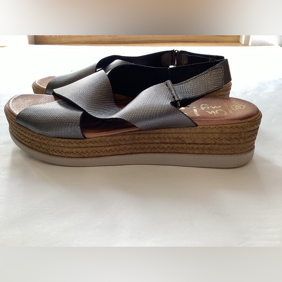 Oh! My Sandals, top Spanish sandal brand, size 40, like new. Silver - Picture 5 of 8